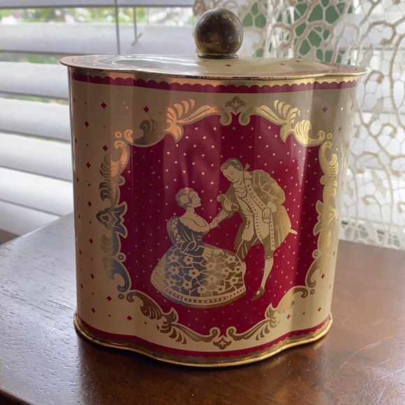 Vintage Western Germany Tea Tin